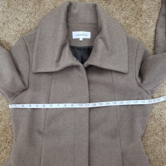 NWT Calvin Klein Wool Coat - Picture 10 of 15